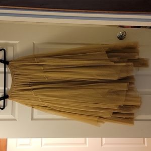 Spell Grace Tulle Skirt on Caramel